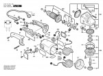 Bosch 0 601 751 041 GWS 20-180 Angle Grinder 110 V / GB Spare Parts GWS20-180